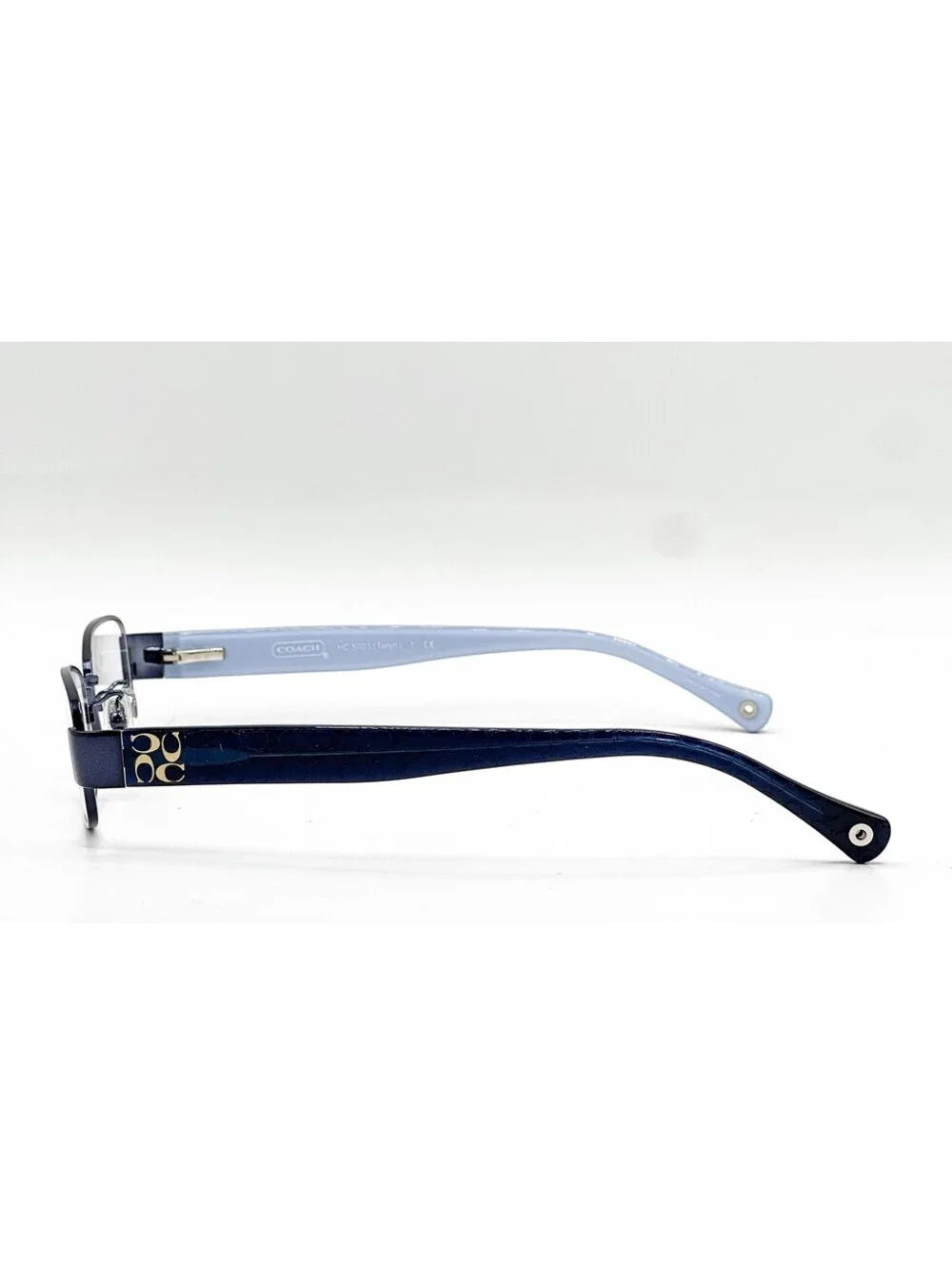 Coach HC 5001 9024 Blue Rectangle Authentic Eyeglass Frames 48-16-135